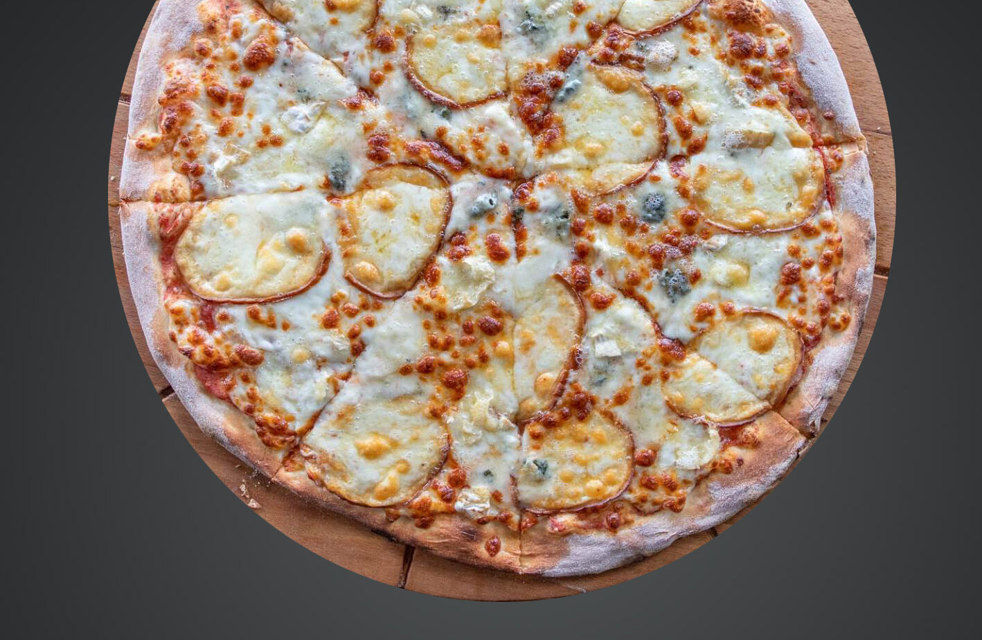 serowa pizza
